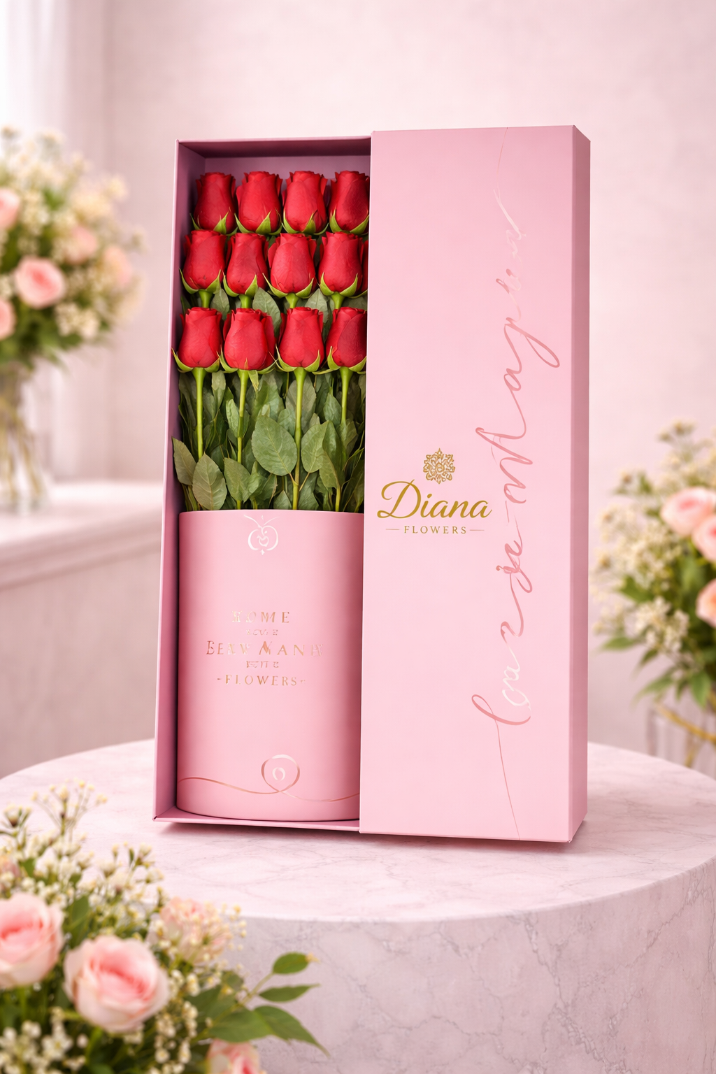 🌹 Eres Magia – Box de Rosas Premium