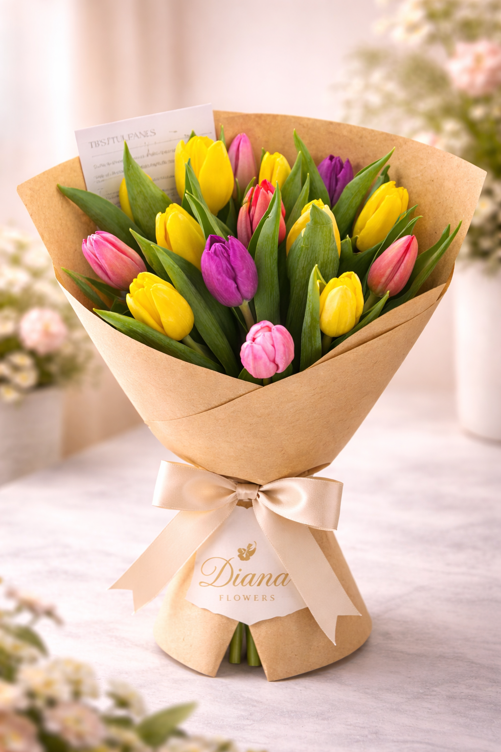 Ramo de Tulipanes Premium